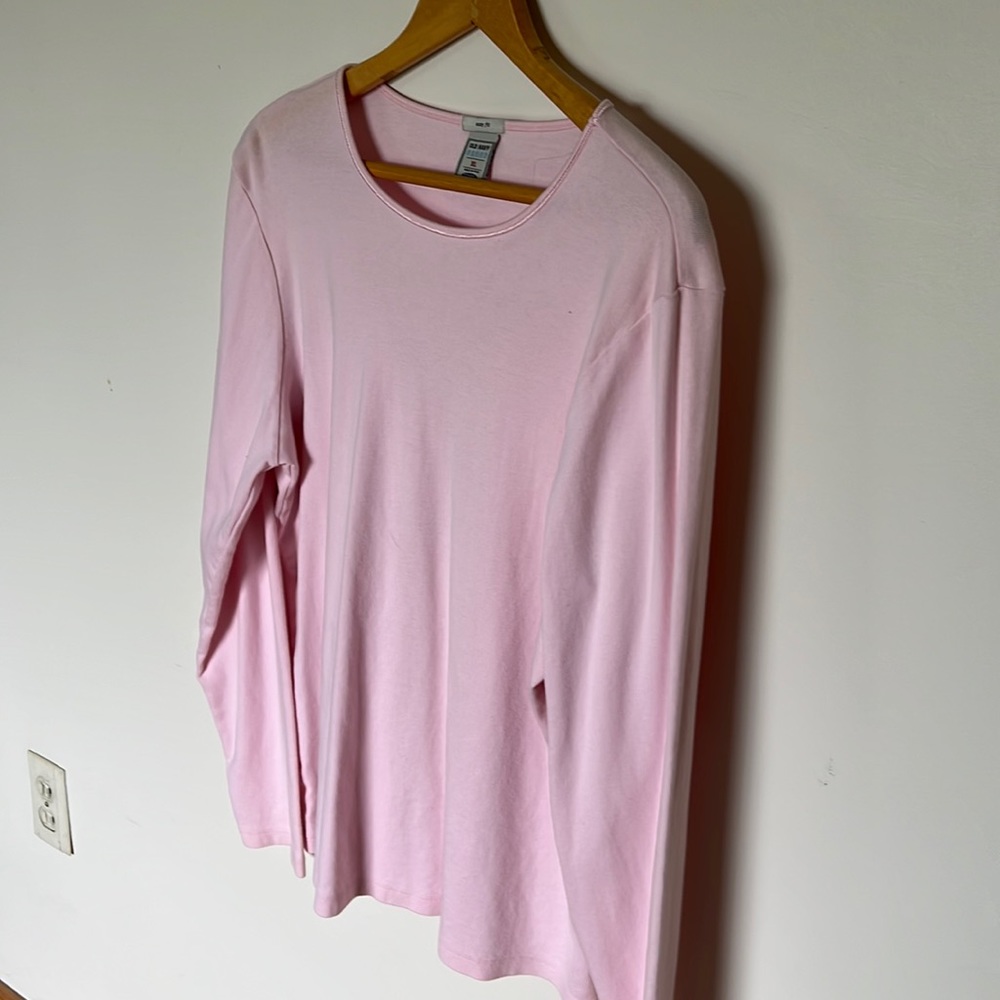 Old Navy Pale Pink long Sleeved Top